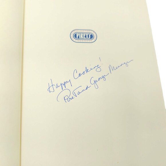 Piret's The George and Piret Munger Cookbook Autographed Hardcover Dust Jacket - Picture 4 of 16